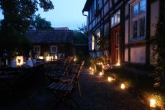 Fest auf der Terrasse