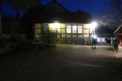 Betsaal am Abend