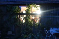 Blick in die Scheune