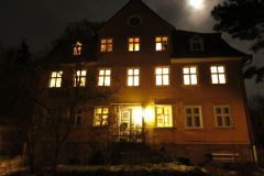 Hofseite des Hauses