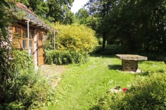 Garten hinter dem Häuschen