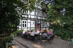 Terasse am Grillhäuschen