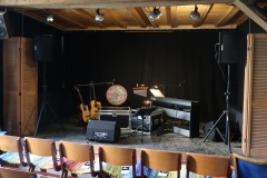 Bühne in der Scheune