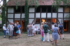 Scheune und Garten