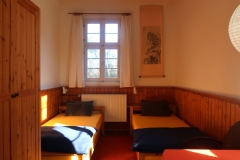 Zweibettzimmer am Hinterausgang