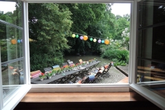 Küchenfenster zur Terrasse