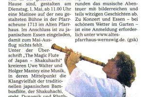 2012 Konzert Bambusflöte Flügel